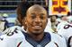FILE - In a Sunday, Nov. 10, 2013 file photo, Denver Broncos cornerback (25) Chris Harris Jr. is photographed on the field after a game against the San Diego Chargers played at Qualcomm Stadium in San Diego. The Denver Broncos announced Tuesday, April 1, 2014 that that Harris Jr. signed his restricted free agent tender contract. Harris is recovering from a torn anterior cruciate ligament. (AP Photo/John Cordes)