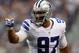 ARLINGTON, TX - SEPTEMBER 22: Jason Hatcher #97 of the Dallas Cowboys at AT&T Stadium on September 22, 2013 in Arlington, Texas. (Photo by Ronald Martinez/Getty Images)