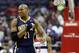 Pacers forward David West during his team's 91-78 loss to the Washington Wizards on March 28.