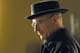 This image released by AMC shows Walter White, played by Bryan Cranston, wearing a Bollman 1940’s pork pie hat in a scene from the second season of