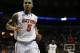 Florida guard Scottie Wilbekin (5) runs off the court against Dayton during the first half in a regional final game at the NCAA college basketball tournament, Saturday, March 29, 2014, in Memphis, Tenn. (AP Photo/John Bazemore)