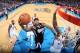 OKLAHOMA CITY, OK - MARCH 28: DeMarcus Cousins #15 of the Sacramento Kings shoots against the Oklahoma City Thunder on March 28, 2014 at the Chesapeake Energy Arena in Oklahoma City, Oklahoma. NOTE TO USER: User expressly acknowledges and agrees that, by downloading and or using this Photograph, user is consenting to the terms and conditions of the Getty Images License Agreement. Mandatory Copyright Notice: Copyright 2014 NBAE (Photo by Layne Murdoch/NBAE via Getty Images)