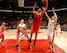 TORONTO, CANADA - April 2: Omri Casspi #18 of the Houston Rockets grabs a rebound against the Toronto Raptors on April 2, 2014 at the Air Canada Centre in Toronto, Ontario, Canada. NOTE TO USER: User expressly acknowledges and agrees that, by downloading and or using this Photograph, user is consenting to the terms and conditions of the Getty Images License Agreement. Mandatory Copyright Notice: Copyright 2014 NBAE (Photo by Ron Turenne/NBAE via Getty Images)