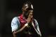 BIRMINGHAM, ENGLAND - MARCH 15: Christian Benteke of Aston Villa reacts during the Barclays Premier League match between Aston Villa and Chelsea at Villa Park on March 15, 2014 in Birmingham, England. (Photo by Chris Brunskill/Getty Images)