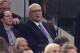 New York Knicks president of basketball operations Phil Jackson watches during the second half of an NBA basketball game between the New York Knicks and the Brooklyn Nets Wednesday, April 2, 2014, in New York. The Knicks won the game 110-81. (AP Photo/Frank Franklin II)