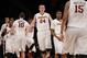 NEW YORK, NY - APRIL 1: Joey King #24 of the Minnesota Golden Gophers and teammates celebrate a win over Florida State Seminoles during the NIT Championship semifinals at Madison Square Garden on April 1, 2014 in New York City. (Photo by Jeff Zelevansky/Getty Images)