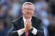 WEST BROMWICH, ENGLAND - MAY 19: Manchester United manager Sir Alex Ferguson applauds the crowd after his 1,500th and final match in charge of the club following the Barclays Premier League match between West Bromwich Albion and Manchester United at The Hawthorns on May 19, 2013 in West Bromwich, England. (Photo by Michael Regan/Getty Images)