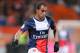 Paris Saint Germain's forward Lucas Moura of Brazil runs with the ball during his French League one soccer match, in Lorient, Friday, March 21, 2014. Paris won 1-0.(AP Photo/David Vincent)
