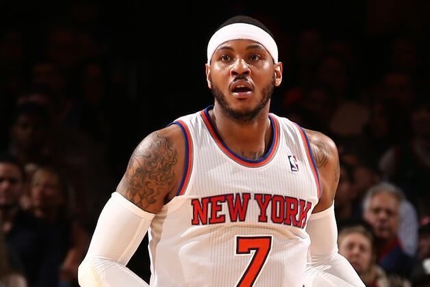 Carmelo's Shoulder Injury Could Be the End of Knicks' Slim Playoff Hopes