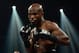 LAS VEGAS, NV - OCTOBER 12: WBO welterweight champion Timothy Bradley Jr. looks to attack Juan Manuel Marquez (not pictured) during their bout at the Thomas & Mack Center on October 12, 2013 in Las Vegas, Nevada. (Photo by Jeff Bottari/Getty Images)