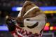 Wisconsin mascot Bucky Badger during the first half in a regional final NCAA college basketball tournament game against Arizona, Saturday, March 29, 2014, in Anaheim, Calif. (AP Photo/Jae C. Hong)