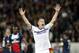 Chelsea's John Terry reacts during the Champions League quarterfinal first leg soccer match between PSG and Chelsea, at the Parc des Princes stadium, in Paris, Wednesday, April 2, 2014. (AP Photo/Christophe Ena)