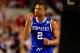 ARLINGTON, TX - APRIL 05: Aaron Harrison #2 of the Kentucky Wildcats reacts during the NCAA Men's Final Four Semifinal against the Wisconsin Badgers at AT&T Stadium on April 5, 2014 in Arlington, Texas. (Photo by Jamie Squire/Getty Images)
