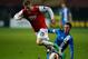 ALKMAAR, NETHERLANDS - FEBRUARY 27: Aron Johannsson of AZ is tackled by Serhiy Rybalka of Slovan Liberec during the UEFA Europa League Round of 32 match between AZ Alkmaar and FC Slovan Liberec at the AZ Stadium on February 27, 2014 in Alkmaar, Netherlands. (Photo by Dean Mouhtaropoulos/Getty Images)
