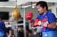 GENERAL SANTOS, PHILIPPINES - MARCH 04: Manny Pacquiao takes part in a training session on March 4, 2014 in General Santos, Philippines. Pacquiao will fight for WBO welterweight championship rematch against Timothy Bradley on April 12, 2014 at the MGM Grand in Las Vegas, Nevada. (Photo by Jeoffrey Maitem/Getty Images)