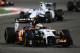SAKHIR, BAHRAIN - APRIL 06: Sergio Perez of Mexico and Force India drives during the Bahrain Formula One Grand Prix at the Bahrain International Circuit on April 6, 2014 in Sakhir, Bahrain. (Photo by Mark Thompson/Getty Images)