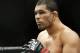 Antonio Rodrigo Nogueira in the ring for his bout with Frank Mir for the UFC heavyweight mixed martial arts championship match Saturday, Dec. 27, 2008 at The MGM Grand Garden Arena in Las Vegas. (AP Photo/Eric Jamison)