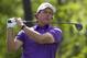 Phil Mickelson tees off on the 12th hole during the second round of the Houston Open golf tournament on Friday, April 4, 2014, in Humble, Texas. (AP Photo/Patric Schneider)