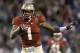 Florida State's Kelvin Benjamin (1) runs for a touchdown after a catch against Duke in the second half of the Atlantic Coast Conference Championship NCAA football game in Charlotte, N.C., Saturday, Dec. 7, 2013. (AP Photo/Bob Leverone)