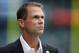 San Francisco 49ers general Manager Trent Baalke watches warmups before an NFL football game against the Seattle Seahawks, Sunday, Sept. 15, 2013, in Seattle. (AP Photo/John Froschauer)