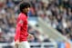 Manchester United's Maroune Fellaini during their English Premier League soccer match against Newcastle United at St James' Park, Newcastle, England, Saturday, April 5, 2014. (AP Photo/Scott Heppell)
