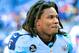 Tennessee Titans running back Chris Johnson (28) runs during the third quarter of an NFL football game against the Pittsburgh Steelers in Pittsburgh, Sunday, Sept. 8, 2013. The Titans won 16-9. (AP Photo/Gene J. Puskar)
