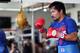 GENERAL SANTOS, PHILIPPINES - MARCH 04: Manny Pacquiao takes part in a training session on March 4, 2014 in General Santos, Philippines. Pacquiao will fight for WBO welterweight championship rematch against Timothy Bradley on April 12, 2014 at the MGM Grand in Las Vegas, Nevada. (Photo by Jeoffrey Maitem/Getty Images)