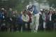 Jason Day, of Australia, tees off on the 18th hole during a practice round for the Masters golf tournament Monday, April 7, 2014, in Augusta, Ga. (AP Photo/Charlie Riedel)