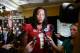 NEWPORT BEACH, CA - JANUARY 4: Wide receiver Kelvin Benjamin of the Florida State Seminoles speaks during a Vizio BCS National Championship media day news conference January 4, 2014 in Newport Beach, California. (Photo by Kevork Djansezian/Getty Images)