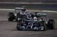 SAKHIR, BAHRAIN - APRIL 06: Lewis Hamilton of Great Britain and Mercedes GP leads from team mate Nico Rosberg of Germany and Mercedes GP at the start of the Bahrain Formula One Grand Prix at the Bahrain International Circuit on April 6, 2014 in Sakhir, Bahrain. (Photo by Mark Thompson/Getty Images)