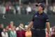 Phil Mickelson watches his putt on the 18th green during the third round of the Houston Open golf tournament on Saturday, April 5, 2014, in Humble, Texas. (AP Photo/Patric Schneider)