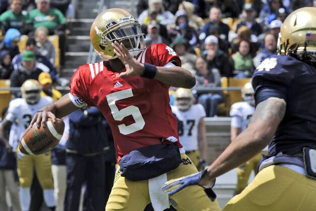 Blue-Gold Game an Important Progress Report for Golson