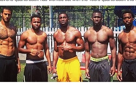 Tyrod Taylor Trains with Colin Kaepernick