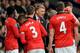 Manchester United's manager David Moyes talks to players during the English Premier League soccer match between West Bromwich Albion and Manchester United at The Hawthorns Stadium in West Bromwich, England, Saturday, March 8, 2014. (AP Photo/Rui Vieira)