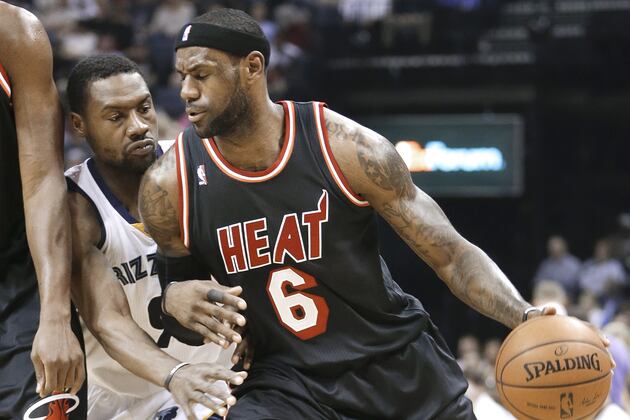 Video: LeBron's Sick Reverse Putback Jam