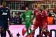 Bayern's Arjen Robben of the Netherlands, second right, and his teammate Franck Ribery of France, right, celebrate their side's 2nd goal during the Champions League quarterfinal second leg soccer match between Bayern Munich and Manchester United in the Allianz Arena in Munich, Germany, Wednesday, April 9, 2014. (AP Photo/Kerstin Joensson)