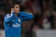 Real Madrid's Cristiano Ronaldo from Portugal reacts after failing to score during a Spanish La Liga soccer match in Almeria, Spain, Saturday, Nov. 23, 2013. (AP Photo/Daniel Tejedor)
