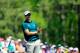 AUGUSTA, GA - APRIL 10: Adam Scott of Australia watches his tee shot on the 12th hole during the first round of the 2014 Masters Tournament at Augusta National Golf Club on April 10, 2014 in Augusta, Georgia. (Photo by Rob Carr/Getty Images)