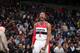 WASHINGTON, DC - MARCH 29: John Wall #2 of the Washington Wizards celebrates during a game against the Atlanta Hawks at the Verizon Center on March 29, 2014 in Washington, DC. NOTE TO USER: User expressly acknowledges and agrees that, by downloading and or using this photograph, User is consenting to the terms and conditions of the Getty Images License Agreement. Mandatory Copyright Notice: Copyright 2014 NBAE (Photo by Stephen Gosling/NBAE via Getty Images)