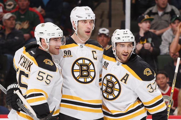 Zdeno Chara a Healthy Scratch vs. Jets; Patrice Bergeron out