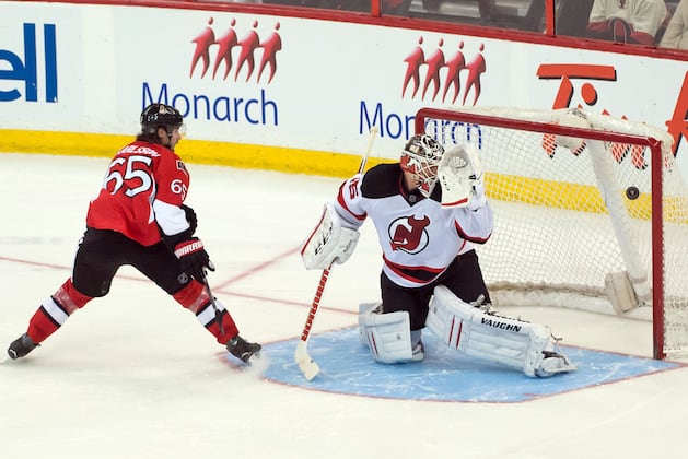 Karlsson Lifts Senators Past Devils in Shootout