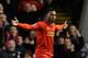 LIVERPOOL, ENGLAND - MARCH 26: Daniel Sturridge of Liverpool celebrates scoring the second goal during the Barclays Premier League match between Liverpool and Sunderland at Anfield on March 26, 2014 in Liverpool, England. (Photo by Alex Livesey/Getty Images)