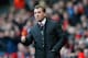 LIVERPOOL, ENGLAND - FEBRUARY 08: Liverpool Manager Brendan Rodgers gives a thumbs up during the Barclays Premier League match between Liverpool and Arsenal at Anfield on February 8, 2014 in Liverpool, England. (Photo by Michael Regan/Getty Images)