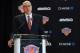 NEW YORK, NY - MARCH 18: Phil Jackson addresses the media during his introductory press conference at Madison Square Garden on March 18, 2014 in New York City. (Photo by Maddie Meyer/Getty Images)
