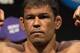 Mixed martial arts fighter Minotauro Nogueira, from Brazil, poses during the UFC 153 weigh-in event in Rio de Janeiro, Brazil, Friday Oct. 12, 2012. The Ultimate Fighting Championship organization is holding fighting events on Saturday. (AP Photo/Felipe Dana)