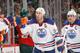 ST. PAUL, MN - DECEMBER 29: Ryan Smyth #94 of the Edmonton Oilers celebrates after scoring a goal against the Minnesota Wild during the game at the Xcel Energy Center on December 29, 2011 in St. Paul, Minnesota. (Photo by Bruce Kluckhohn/NHLI via Getty Images)