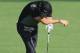 AUGUSTA, GA - APRIL 11: Rory McIlroy of Northern Ireland reacts to a poor shot on the 13th hole during the second round of the 2014 Masters Tournament at Augusta National Golf Club on April 11, 2014 in Augusta, Georgia. (Photo by David Cannon/Getty Images)