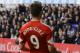 Southampton's Jay Rodriguez celebrates scoring a goal during the English Premier League soccer match between Tottenham Hotspur and Southampton at White Hart Lane stadium in London, Sunday, March 23, 2014. (AP Photo/Kirsty Wigglesworth)