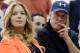 EL SEGUNDO, CA - AUGUST 10: Jim Buss and his sister Jeanie Buss of the Los Angeles Lakers attend a news conference where Dwight Howard was introduced as the newest member of the team at the Toyota Sports Center on August 10, 2012 in El Segundo, California. The Lakers acquired Howard from Orlando Magic in a four-team trade. In addition Lakers will receive Chris Duhon and Earl Clark from the Magic. (Photo by Kevork Djansezian/Getty Images)