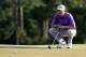 Kevin Streelman hits out of a bunker on the second hole during the third round of the Masters golf tournament Saturday, April 12, 2014, in Augusta, Ga. (AP Photo/Darron Cummings)